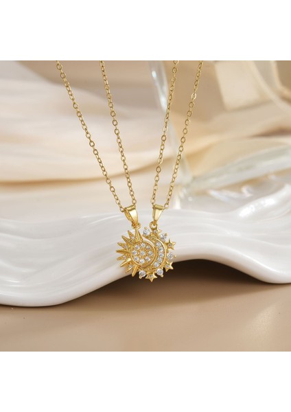 Yeni Titanyum Çelik Renk Kaybetmez Ruh Kolye Kadın Mizaç Basit Şanslı Çim Zinciri Niş Tasarım Kolye Takı (Yurt Dışından)