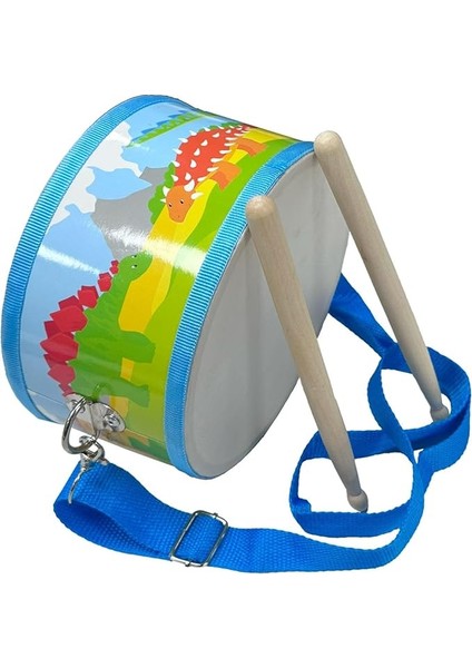 ORF-TF-14BL Örf Aletleri Askılı Mavi Çocuk Davulu