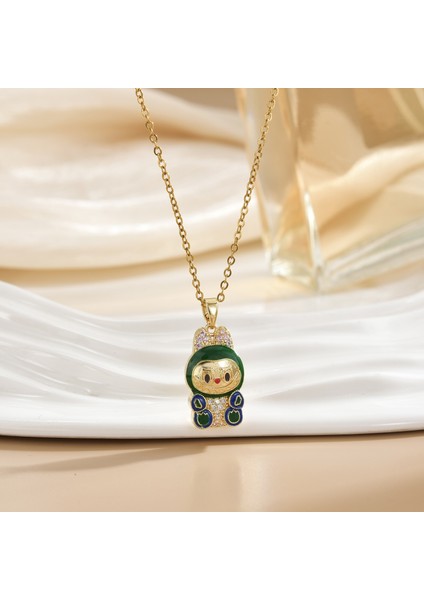 Yeni Kolye Kadın Moda Yüz Zinciri ile Mizaç Kolye Kadın Diy Aksesuarları (Yurt Dışından)