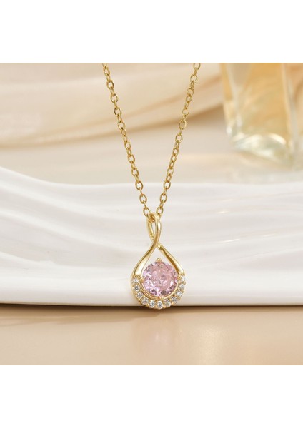 Yeni Kolye Kadın Dönebilen Çiçek Titanyum Çelik Niş Tasarım Duygusu Basit Moda Trendi Yüz Mizaç Zincir Takı (Yurt Dışından)