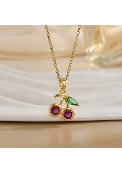 Yeni Işık Moda Yıldız Gezegen Şekli Tasarım Kolye Kadın Titanyum Çelik Zinciri Kozmik Yıldız Nehir Kolye Mücevher (Yurt Dışından)