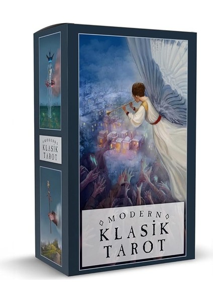 Modern Klasik Tarot, 78 Kartlık Deste ve Rehber Kitap 2022, Alisa Drachynska Kutulu Özgün Tasarım