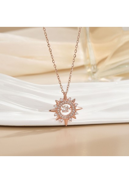 Yeni Titanyum Çelik Renk Kaybetmez Ruh Kolye Kadın Mizaç Basit Şanslı Çim Zinciri Niş Tasarım Kolye Takı (Yurt Dışından)