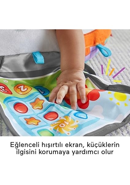 Küçük Oyuncunun Uzanma Yastığı Fisher-Price Küçük Oyuncunun Uzanma Yastığı, Duyusal Gelişime ve Karın Üstünde Oynamaya Yönelik Bebek Oyuncağı HGB89 modelleri
