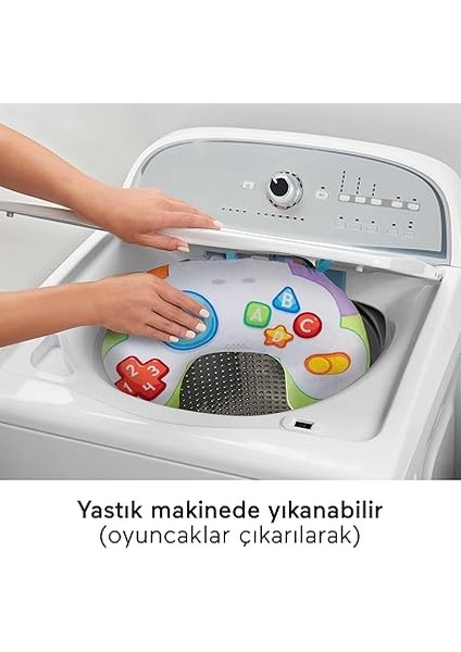 Küçük Oyuncunun Uzanma Yastığı Fisher-Price Küçük Oyuncunun Uzanma Yastığı, Duyusal Gelişime ve Karın Üstünde Oynamaya Yönelik Bebek Oyuncağı HGB89 indirimleri