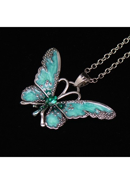 Yeni Titanyum Çelik Renk Kaybetmez Ruh Kolye Kadın Mizaç Basit Şanslı Çim Zinciri Niş Tasarım Kolye Takı (Yurt Dışından)