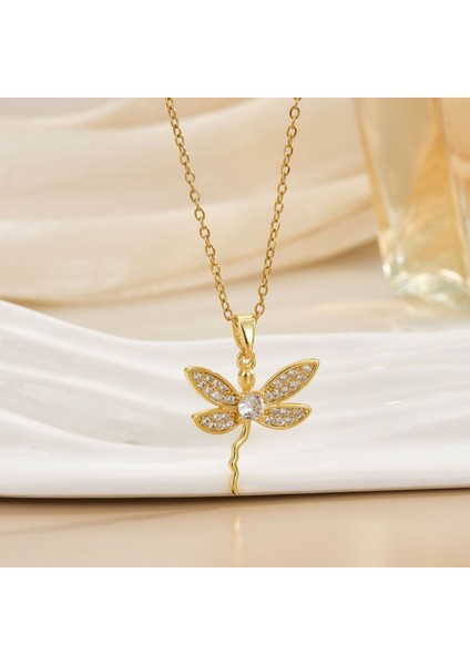 Yeni Kolye Kadın Dönebilen Çiçek Titanyum Çelik Niş Tasarım Duygusu Basit Moda Trendi Yüz Mizaç Zincir Takı (Yurt Dışından)