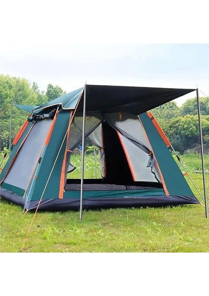 Outdoor 4 Kişilik Tam Otomatik Tenteli Kamp Çadırı 240X240X160 fiyatları