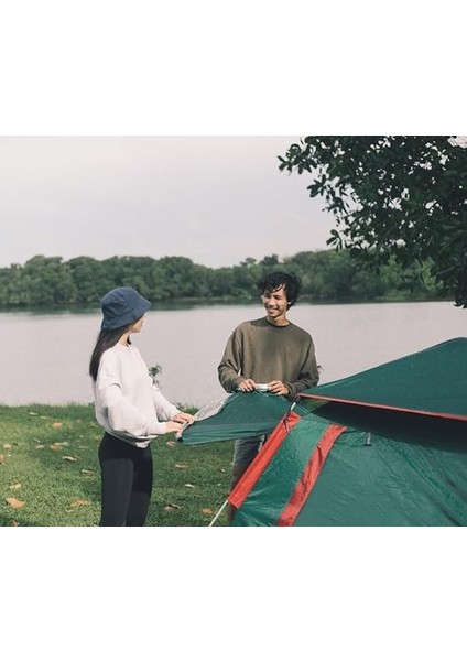 Outdoor 4 Kişilik Tam Otomatik Tenteli Kamp Çadırı 240X240X160 fırsatları
