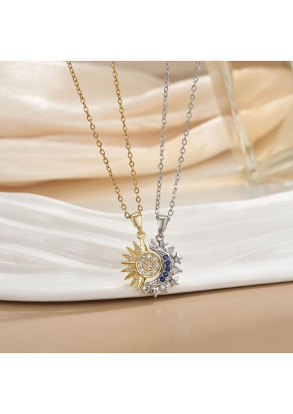 Yeni Titanyum Çelik Renk Kaybetmez Ruh Kolye Kadın Mizaç Basit Şanslı Çim Zinciri Niş Tasarım Kolye Takı (Yurt Dışından)