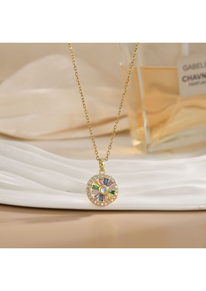 Yeni Kolye Kadın Moda Yüz Zinciri ile Mizaç Kolye Kadın Diy Aksesuarları (Yurt Dışından)