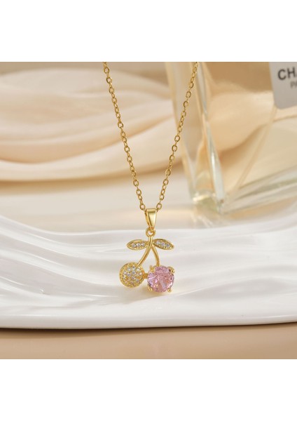 Yeni Kadın Yıldızlar ve Ay Köprücük Kemiği Zinciri Titanyum Çelik Renk Kaybetmez Çok Yönlü Kişilik Tasarım Duygusu Boyun Zinciri Hafif Lüks Stil (Yurt Dışından)