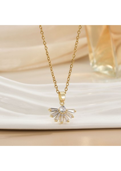 Yeni Kolye Kadın Moda Yüz Zinciri ile Mizaç Kolye Kadın Diy Aksesuarları (Yurt Dışından)