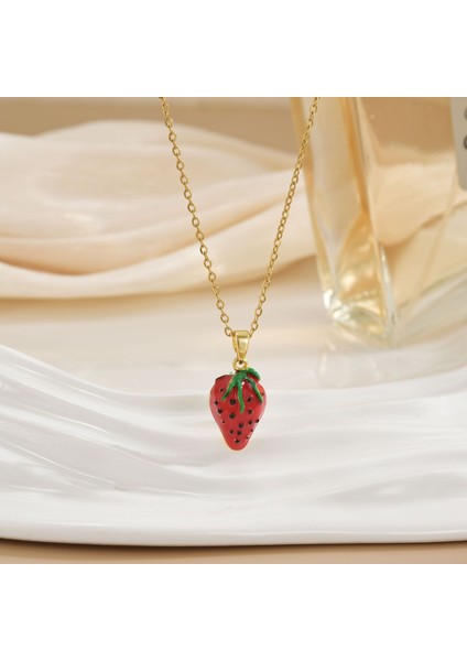 Yeni Işık Moda Yıldız Gezegen Şekli Tasarım Kolye Kadın Titanyum Çelik Zinciri Kozmik Yıldız Nehir Kolye Mücevher (Yurt Dışından)