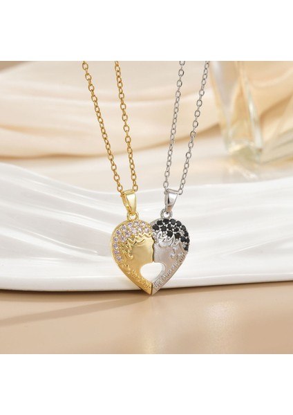 Yeni Işık Moda Yıldız Gezegen Şekli Tasarım Kolye Kadın Titanyum Çelik Zinciri Kozmik Yıldız Nehir Kolye Mücevher (Yurt Dışından)