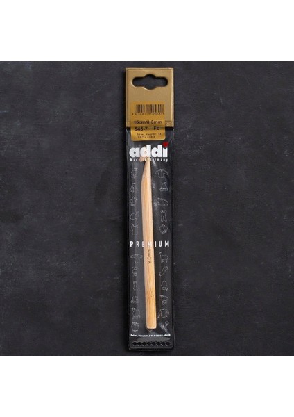 Addi Bambus 8mm 15CM Bambu Yün Tığ - 545-7