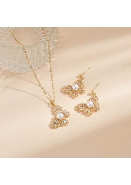 Yeni Işık Moda Yıldız Gezegen Şekli Tasarım Kolye Kadın Titanyum Çelik Zinciri Kozmik Yıldız Nehir Kolye Mücevher (Yurt Dışından)