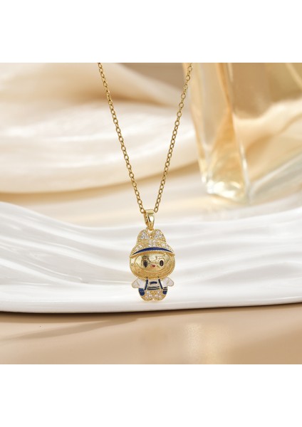 Yeni Kolye Kadın Moda Yüz Zinciri ile Mizaç Kolye Kadın Diy Aksesuarları (Yurt Dışından)