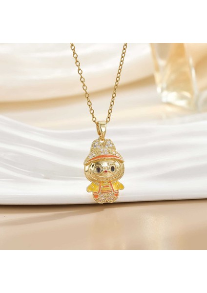 Yeni Işık Moda Yıldız Gezegen Şekli Tasarım Kolye Kadın Titanyum Çelik Zinciri Kozmik Yıldız Nehir Kolye Mücevher (Yurt Dışından)