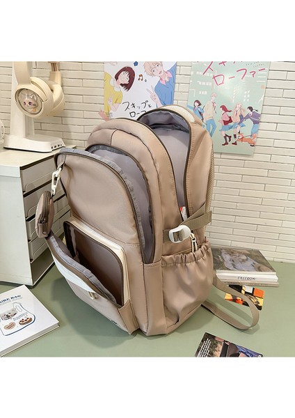 Yeni Ilk ve Ortaokul Öğrencileri Okul Çantası Bilgisayar Sırt Çantası ile Büyük Kapasiteli Kalınlaştırılmış Aşınma Omuz Çantası (Yurt Dışından) modelleri