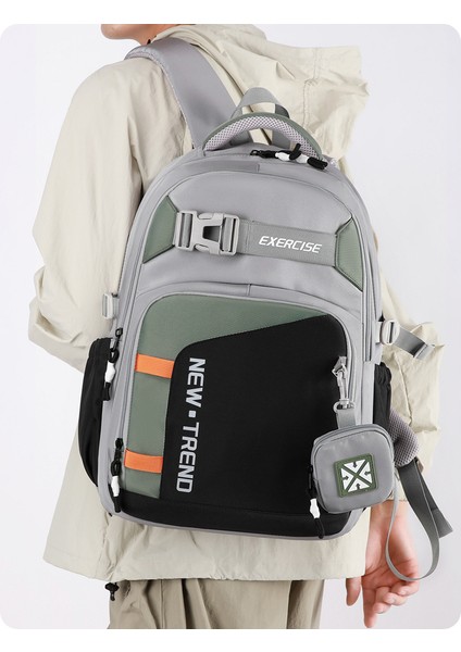 Yeni Ilk ve Ortaokul Öğrencileri Okul Çantası Bilgisayar Sırt Çantası ile Büyük Kapasiteli Kalınlaştırılmış Aşınma Omuz Çantası (Yurt Dışından) fiyatları