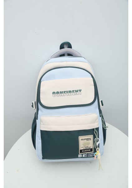 Yeni Ilk ve Ortaokul Öğrencileri Okul Çantası Bilgisayar Sırt Çantası ile Büyük Kapasiteli Kalınlaştırılmış Aşınma Omuz Çantası (Yurt Dışından)