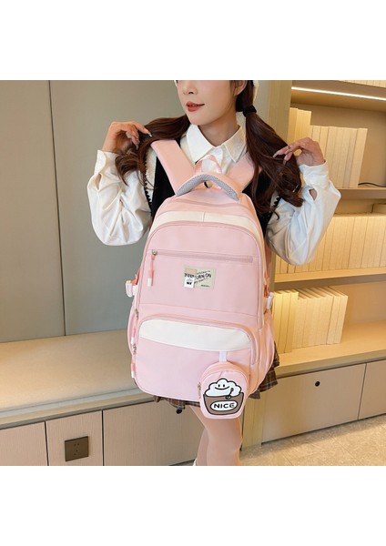 Yeni Ilk ve Ortaokul Öğrencileri Okul Çantası Bilgisayar Sırt Çantası ile Büyük Kapasiteli Kalınlaştırılmış Aşınma Omuz Çantası (Yurt Dışından) modelleri