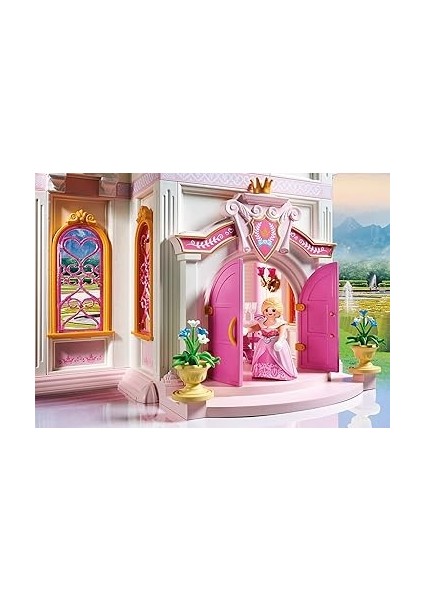 70447 Büyük Prenses Kalesi, Prensler ve Prensesler Için Büyülü Dünya, Eğlenceli, Yaratıcı Rol Yapma, Oyun Seti 4 Yaş ve Üzeri Çocuklar Için Uygundur modelleri