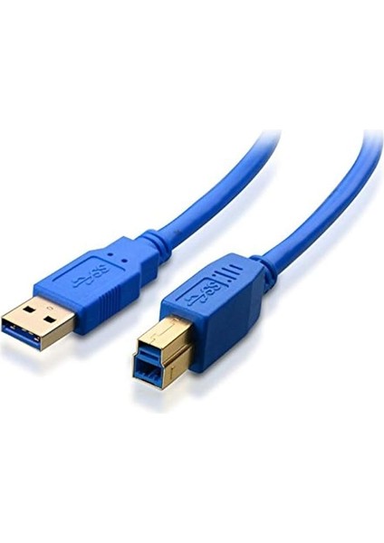 SLX-U35 Usb3.0 1.5m Usb3.0 Gold Yazıcı Kablosu