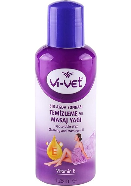 Sir Ağda Temizleme ve Masaj Yağı E Vitamini, 125 ml