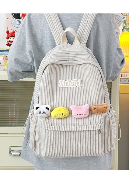 Gençlik Kampüsü Okul Çantası Rahat Omuz Çantasının Kore Versiyonu Nefes Alabilen Çok Yönlü Moda Öğrenci Sırt Çantaları (Yurt Dışından) fiyatları