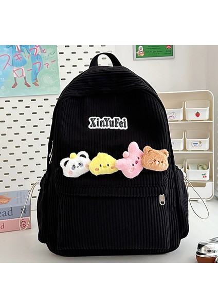 Gençlik Kampüsü Okul Çantası Rahat Omuz Çantasının Kore Versiyonu Nefes Alabilen Çok Yönlü Moda Öğrenci Sırt Çantaları (Yurt Dışından)