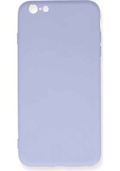 Iphone 6 Kılıf Nano Içi Kadife Silikon - Lila