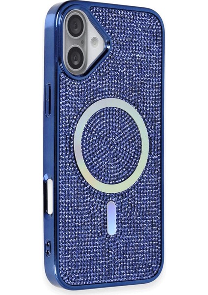 Iphone 16 Kılıf Diamond Kapak - Lacivert fiyatları