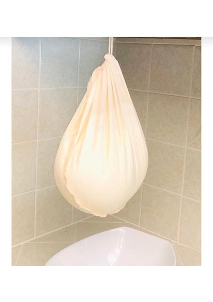 Salkım Home % 100 Pamuk Hazır Dikili Peynir, Yoğurt, Süt Süzme Torbası 35CMX50CM, Krem Renk, 6518576291