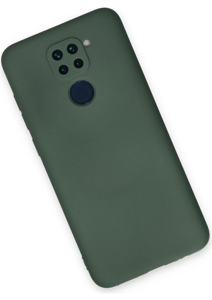 Redmi Note 9 Kılıf Nano Içi Kadife Silikon - Koyu Yeşil fiyatları
