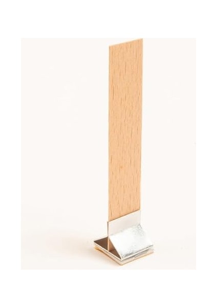 Rufus Concept Ahşap Mum Fitili Yapışkanlı Sehpa 20 Adet 75 mm x 15mm x 0,5mm Doğal Renk modelleri