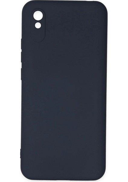 Redmi 9A Kılıf Nano Içi Kadife Silikon - Lacivert