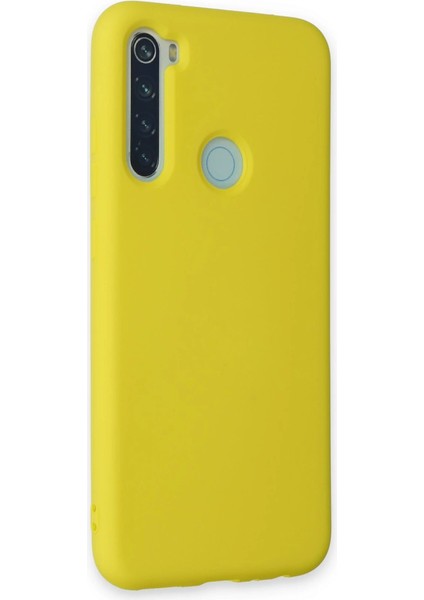 Redmi Note 8 Kılıf Nano Içi Kadife Silikon - Sarı fiyatları