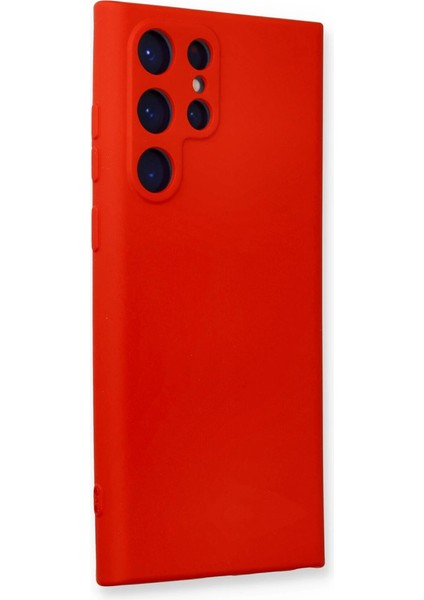 Newface S24 Kılıf Nano Içi Kadife Silikon - Kırmızı fiyatları