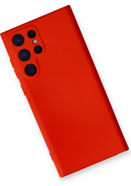 Newface S24 Kılıf Nano Içi Kadife Silikon - Kırmızı modelleri