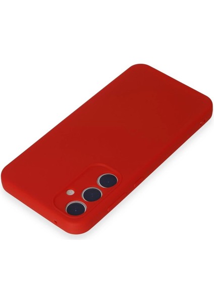 Newface A55 5g Kılıf First Silikon - Kırmızı modelleri