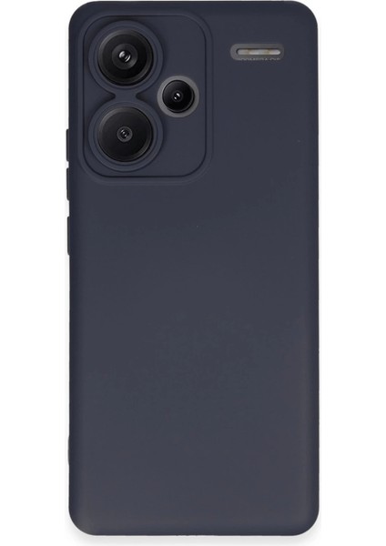 Redmi Note 13 Kılıf Nano Içi Kadife Silikon - Lacivert