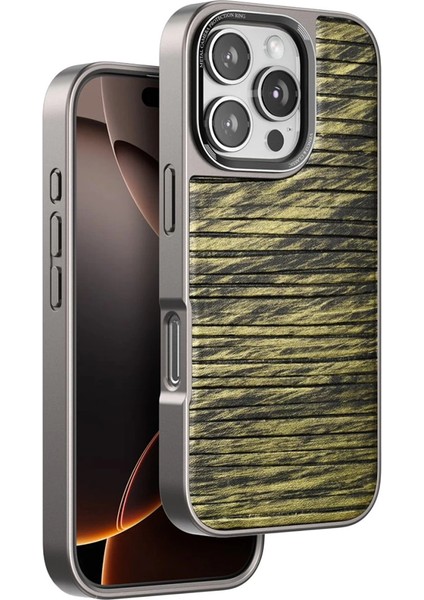 Venco Iphone 16 Wave Kapak - Koyu Kahve