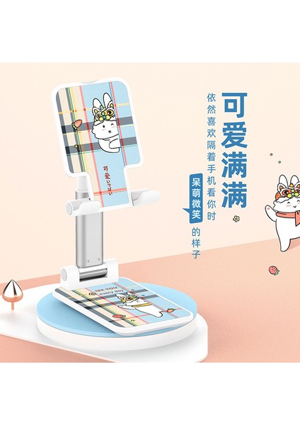 Yeni Cep Telefonu Tutucu Katlanır Teleskopik Masaüstü Tablet Çok Amaçlı Taşınabilir Stand (Yurt Dışından)