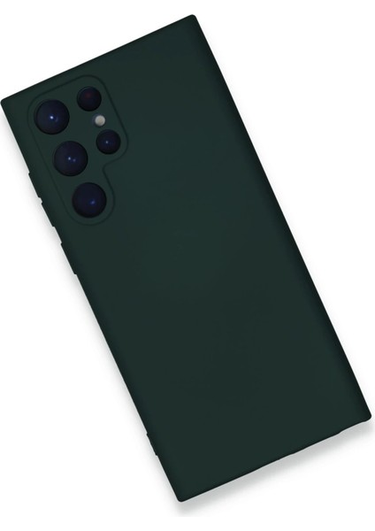 Newface S24 Kılıf Nano Içi Kadife Silikon - Koyu Yeşil modelleri