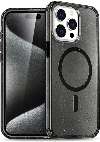 Newface Iphone 15 Kılıf Star Kapak - Siyah