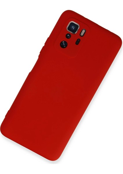 Poco X3 Gt Kılıf Nano Içi Kadife Silikon - Kırmızı