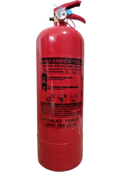 2 kg Abc Yangın Söndürme Tüpü fiyatları