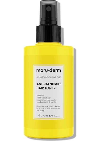 Maru.derm Kepek Karşıtı Saç Toniği 200 ml